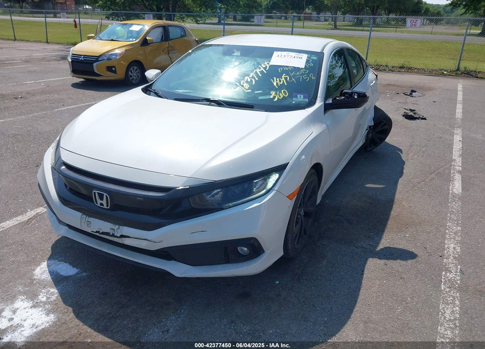 2019 HONDA CIVIC VIN: 2HGFC2F85KH514758