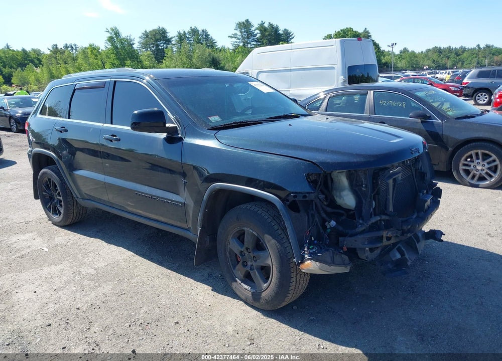 2013 JEEP GRAND CHEROKEE LAREDO VIN: 1C4RJFAGXDC586844