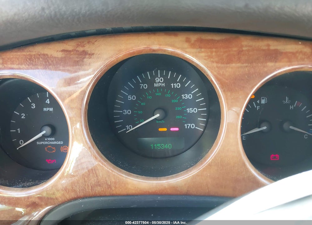 2001 JAGUAR XJR VIN: SAJDA15B21MF36977