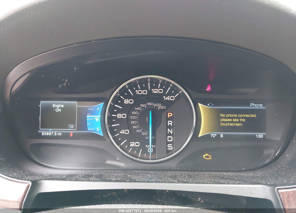 2014 FORD EDGE LIMITED VIN: 2FMDK4KC7EBB87118