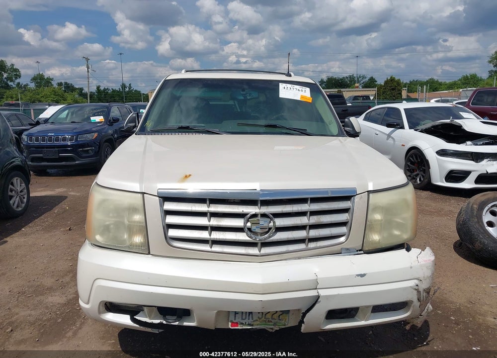 2003 CADILLAC ESCALADE STANDARD VIN: 1GYEK63N43R166347
