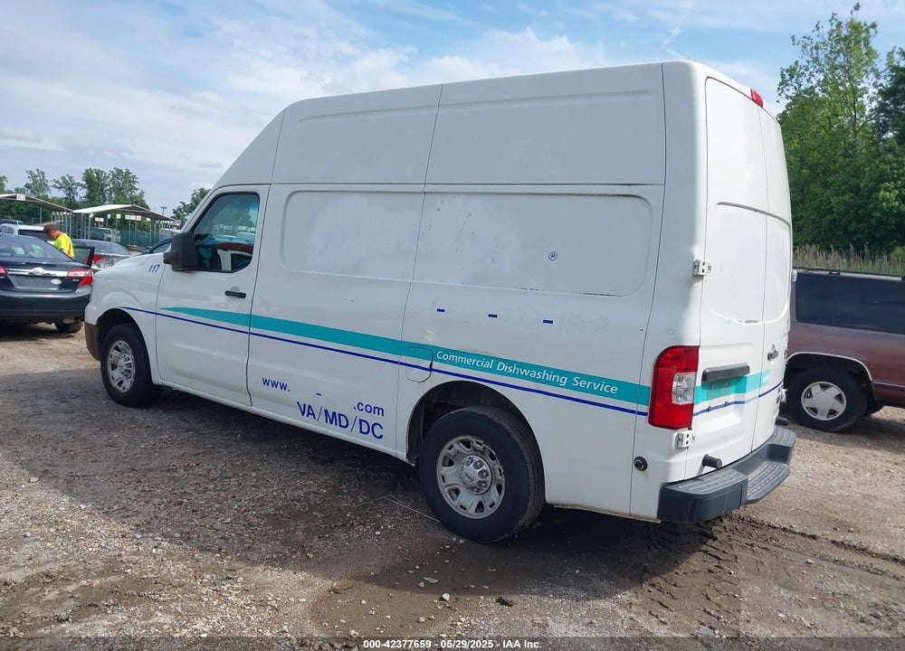 2012 NISSAN NV 2500 NV2500 HD S V8 VIN: 1N6AF0LX8CN115039