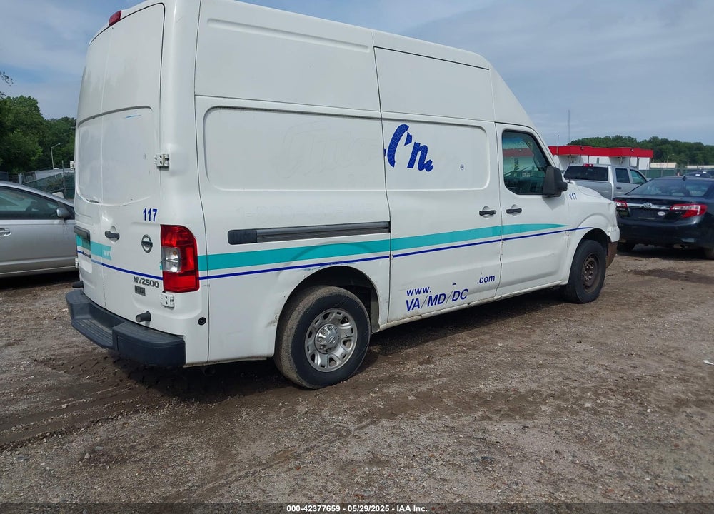2012 NISSAN NV 2500 NV2500 HD S V8 VIN: 1N6AF0LX8CN115039