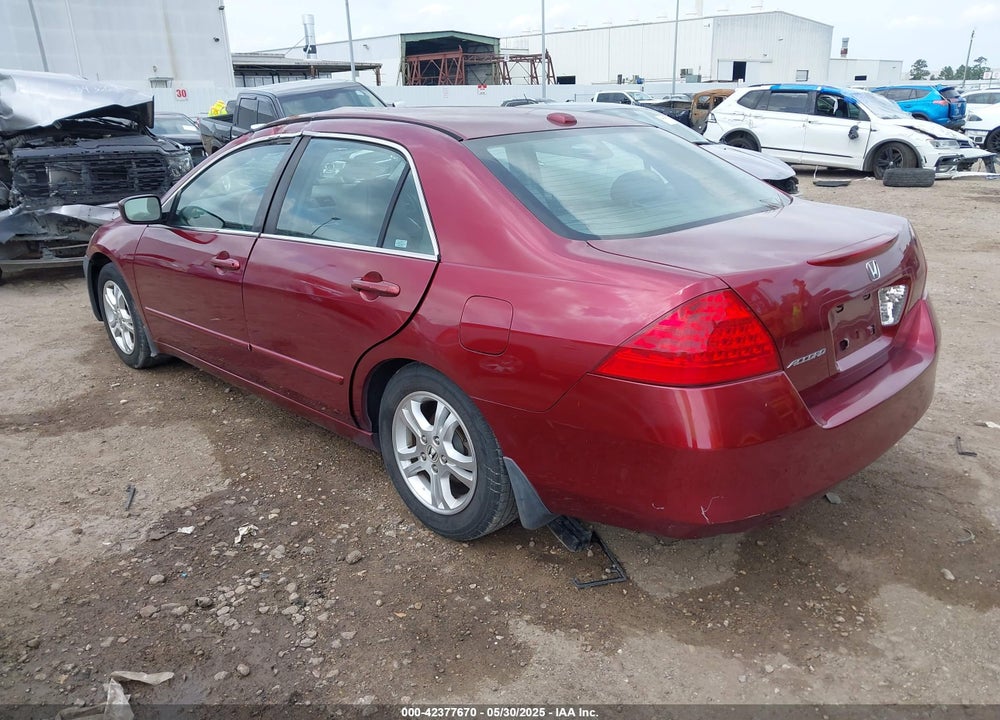 2006 HONDA ACCORD VIN: 1HGCM56886A120967