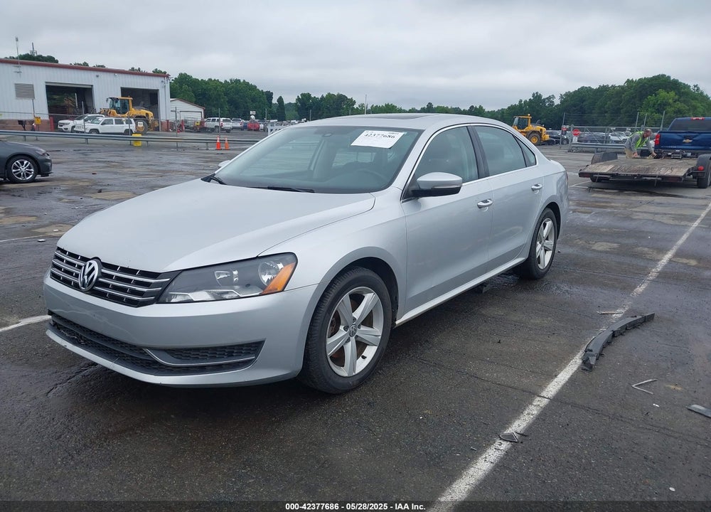 2013 VOLKSWAGEN PASSAT VIN: 1VWBN7A3XDC120658