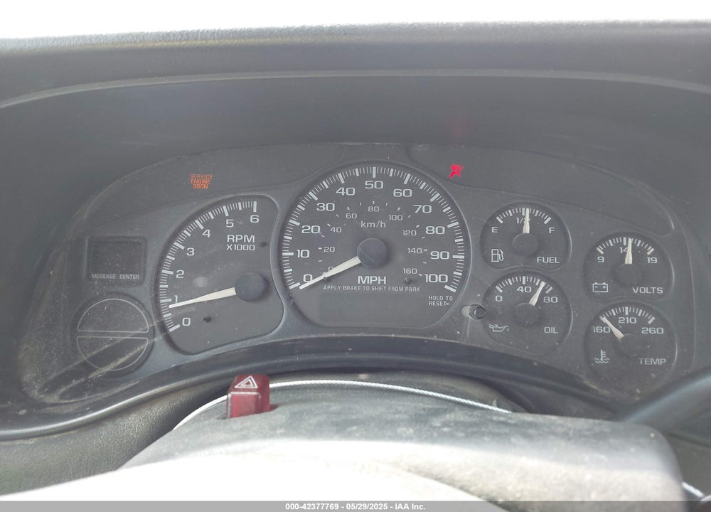 2002 CHEVROLET SILVERADO 1500 VIN: 2GCEC19W421155961