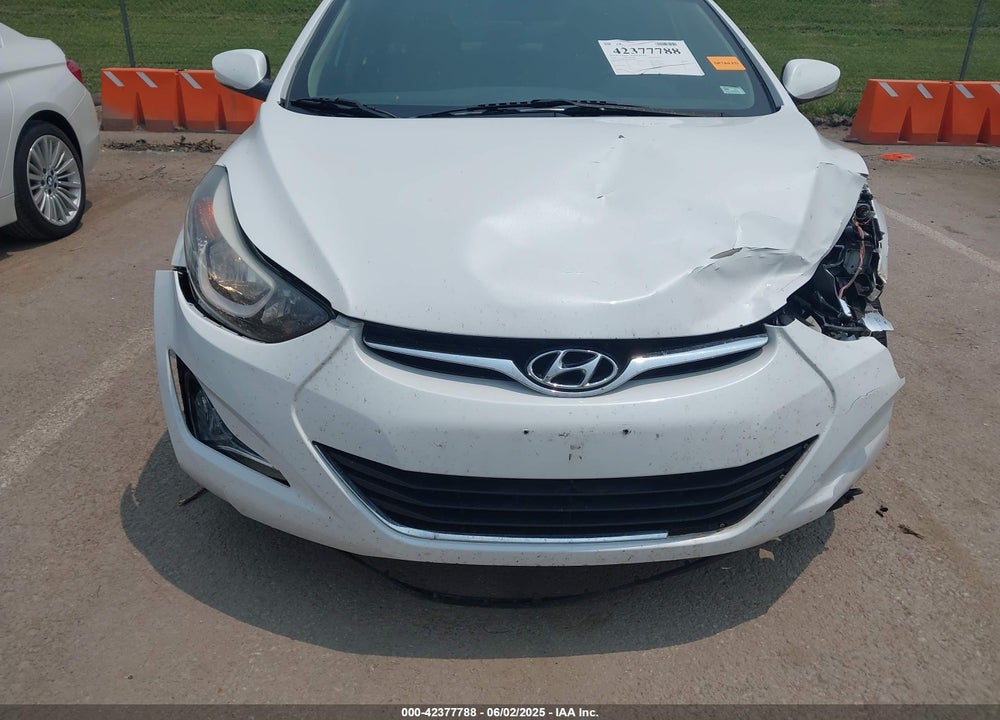 2016 HYUNDAI ELANTRA VALUE EDITION VIN: 5NPDH4AE3GH724824