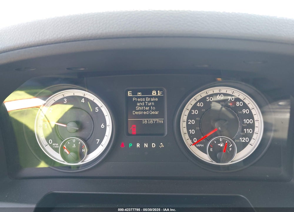 2013 RAM 1500 SLT VIN: 1C6RR6GG1DS597146