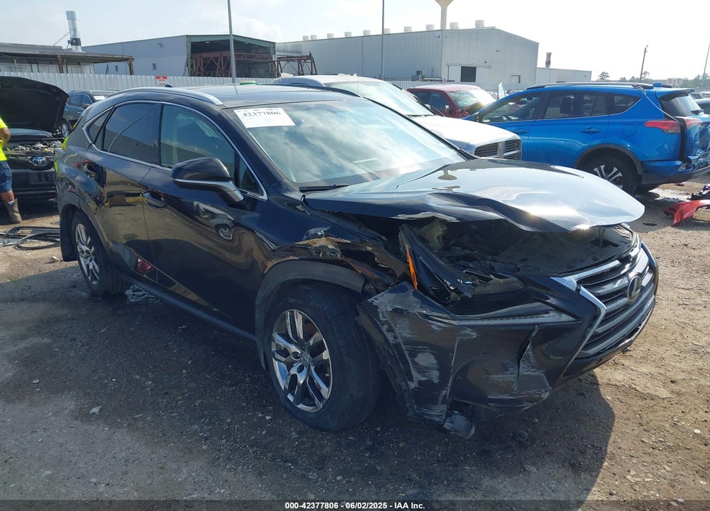2016 LEXUS NX 200T VIN: JTJBARBZ6G2052153