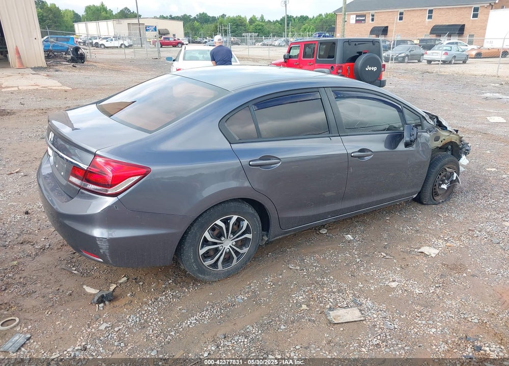 2014 HONDA CIVIC VIN: 2HGFB2F58EH508630
