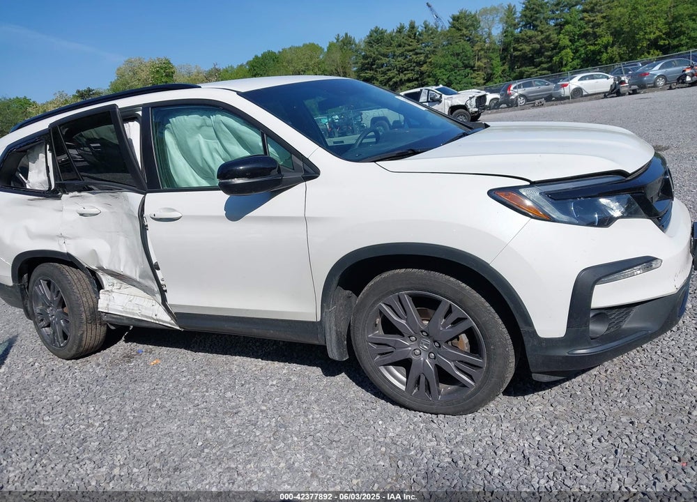 2022 HONDA PILOT VIN: 5FNYF6H36NB096342