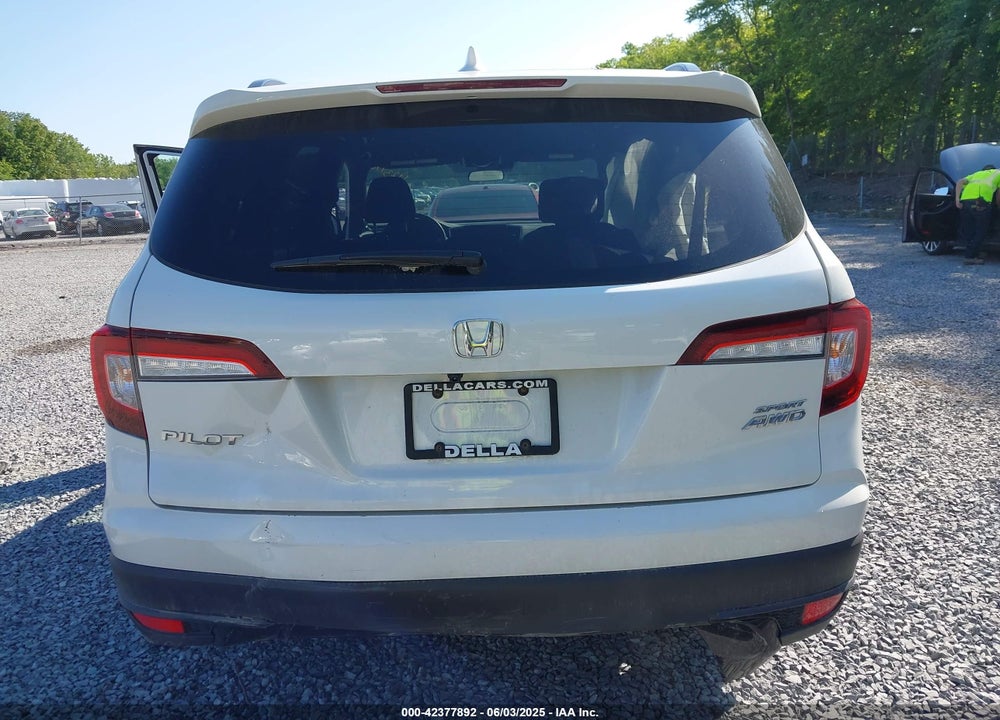 2022 HONDA PILOT VIN: 5FNYF6H36NB096342