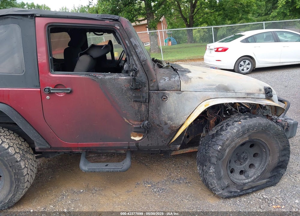 2012 JEEP WRANGLER SPORT VIN: 1C4AJWAG9CL203018