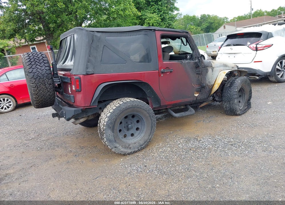 2012 JEEP WRANGLER SPORT VIN: 1C4AJWAG9CL203018