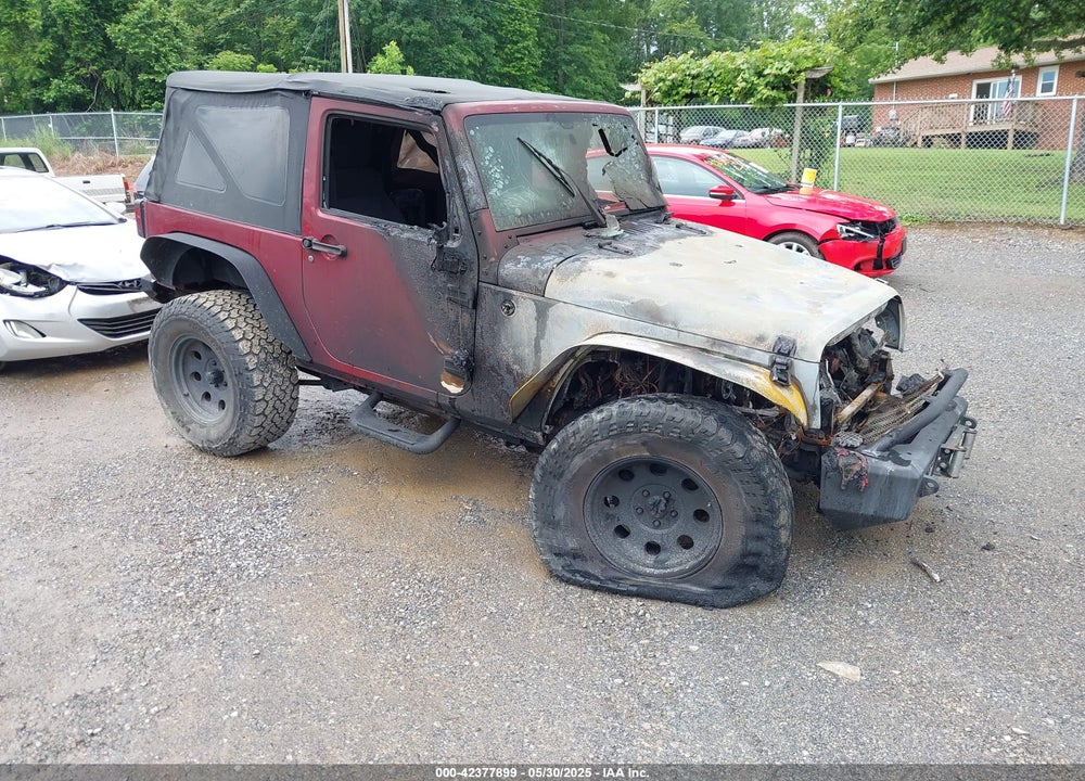 2012 JEEP WRANGLER SPORT VIN: 1C4AJWAG9CL203018