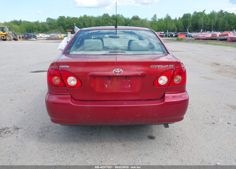 2006 TOYOTA COROLLA VIN: 2T1BR32E56C601542