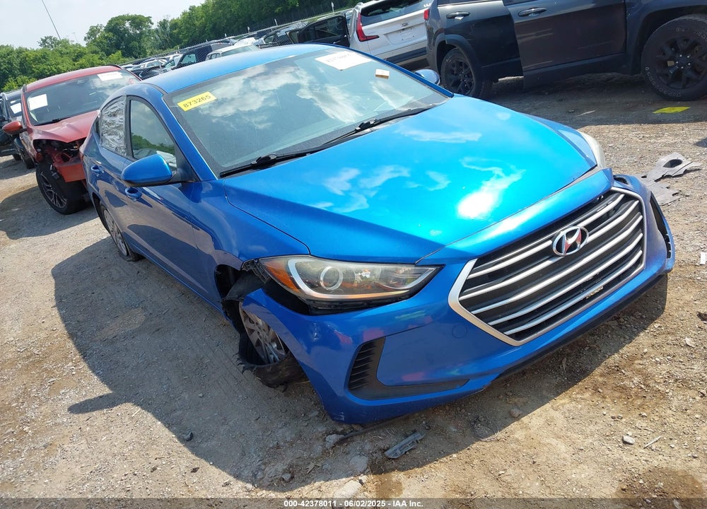 2017 HYUNDAI ELANTRA SE VIN: KMHD74LF1HU096113