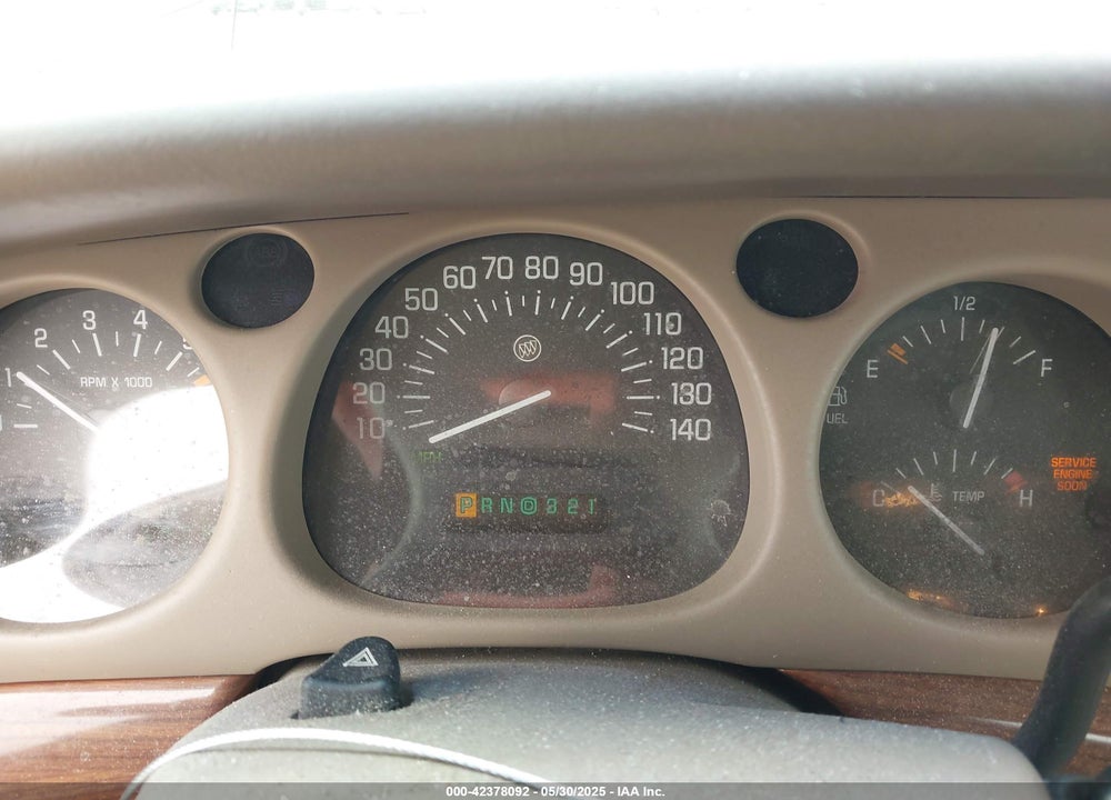 2000 BUICK LESABRE CUSTOM VIN: 1G4HP54K1YU267476