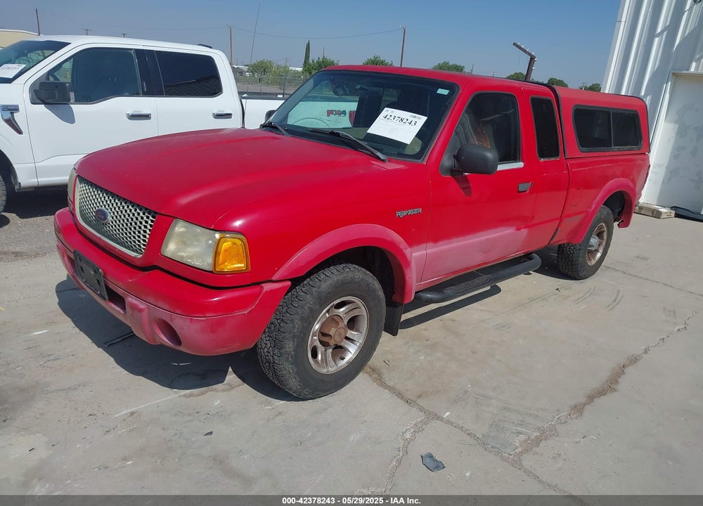 2002 FORD RANGER SUPER CAB VIN: 1FTYR14U82PA08904