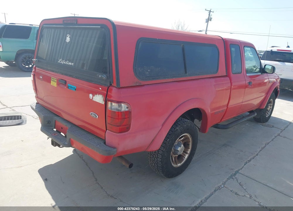 2002 FORD RANGER SUPER CAB VIN: 1FTYR14U82PA08904