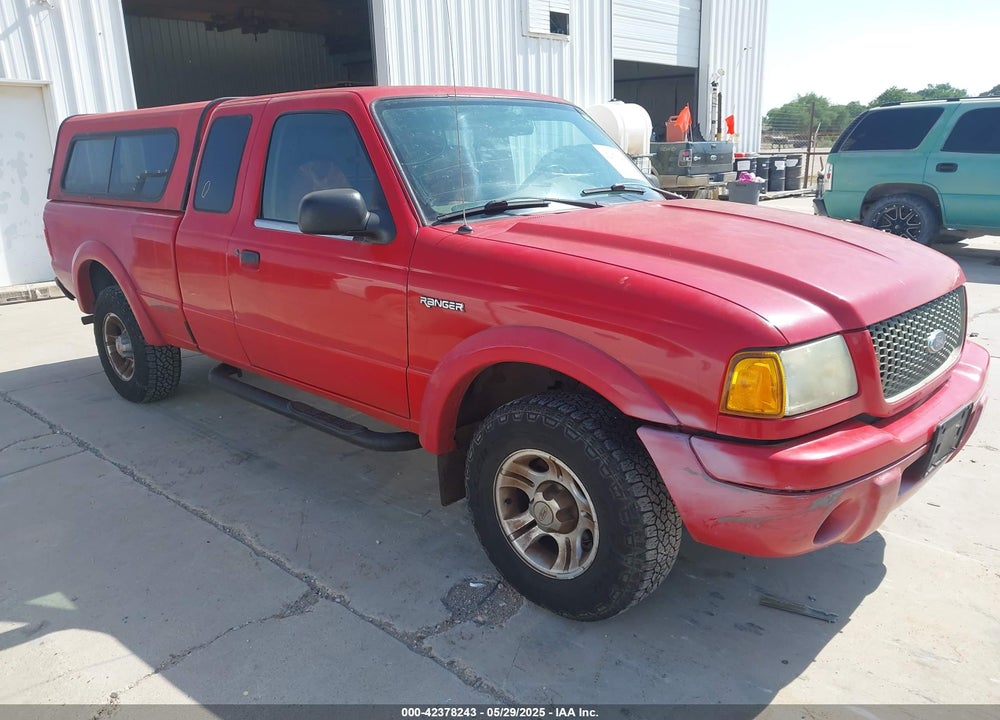 2002 FORD RANGER SUPER CAB VIN: 1FTYR14U82PA08904