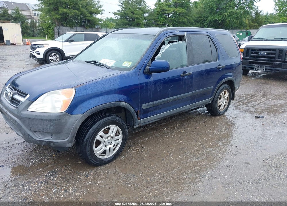 2002 HONDA CR-V EX VIN: SHSRD78862U010365