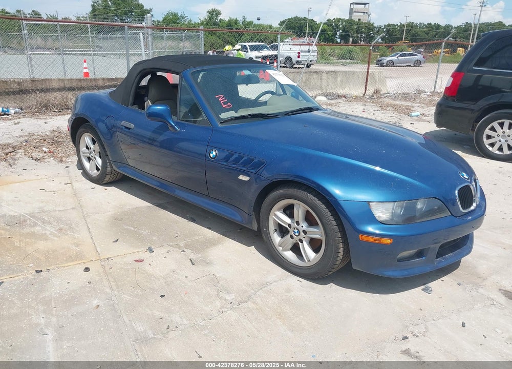 2002 BMW Z3 2.5I VIN: 4USCN33402LK52485