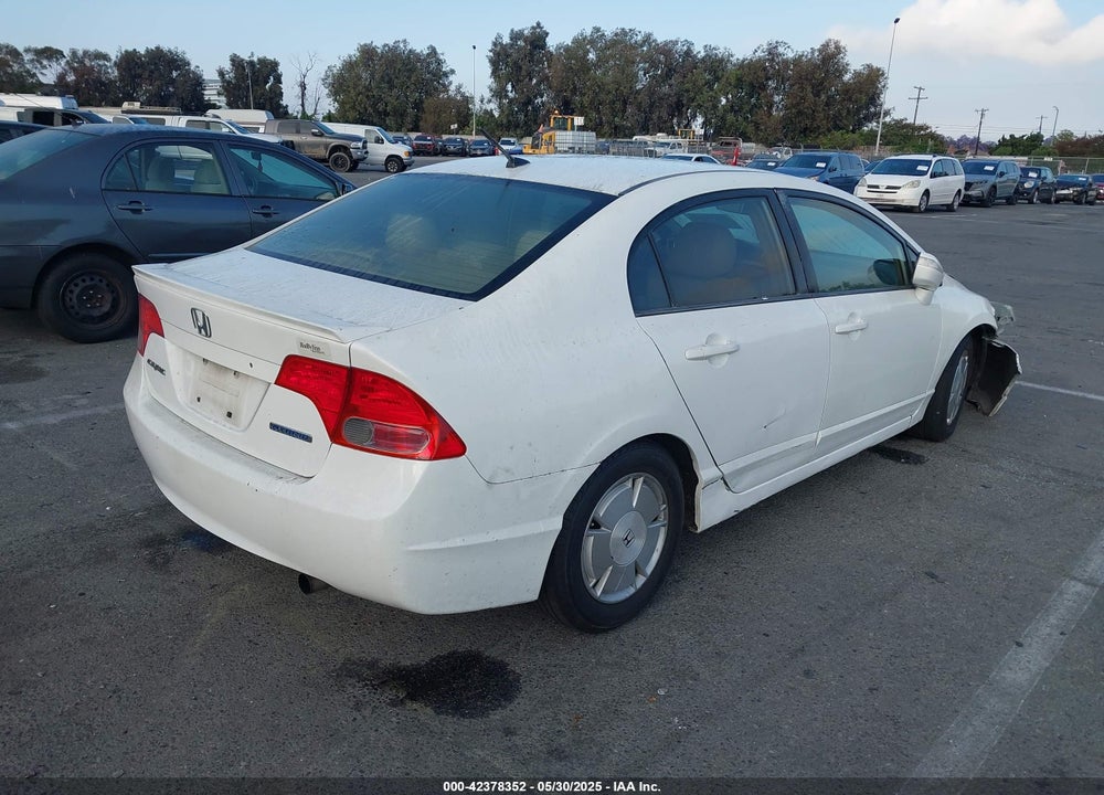 2006 HONDA CIVIC HYBRID VIN: JHMFA36226S021686