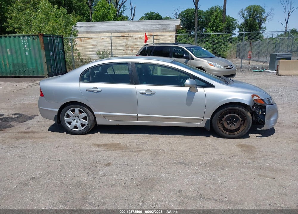 2007 HONDA CIVIC LX VIN: 1HGFA165X7L058904