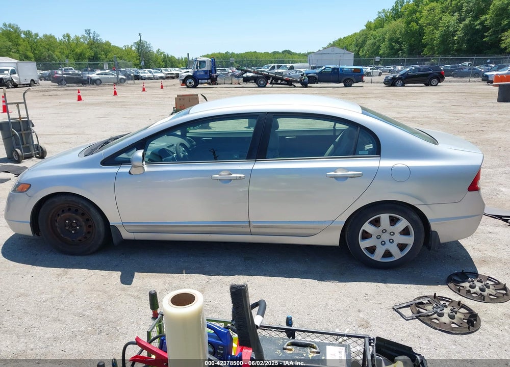 2007 HONDA CIVIC LX VIN: 1HGFA165X7L058904
