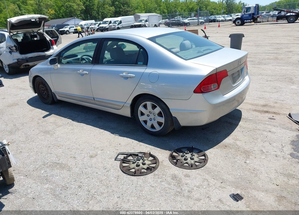 2007 HONDA CIVIC LX VIN: 1HGFA165X7L058904