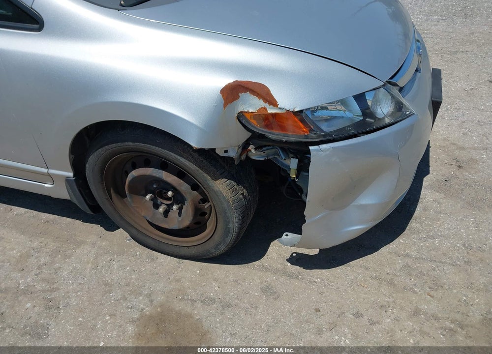 2007 HONDA CIVIC LX VIN: 1HGFA165X7L058904