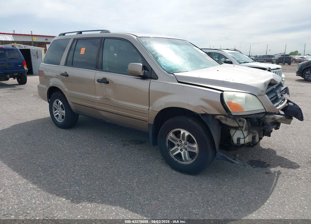 2004 HONDA PILOT EX VIN: 2HKYF18444H504283