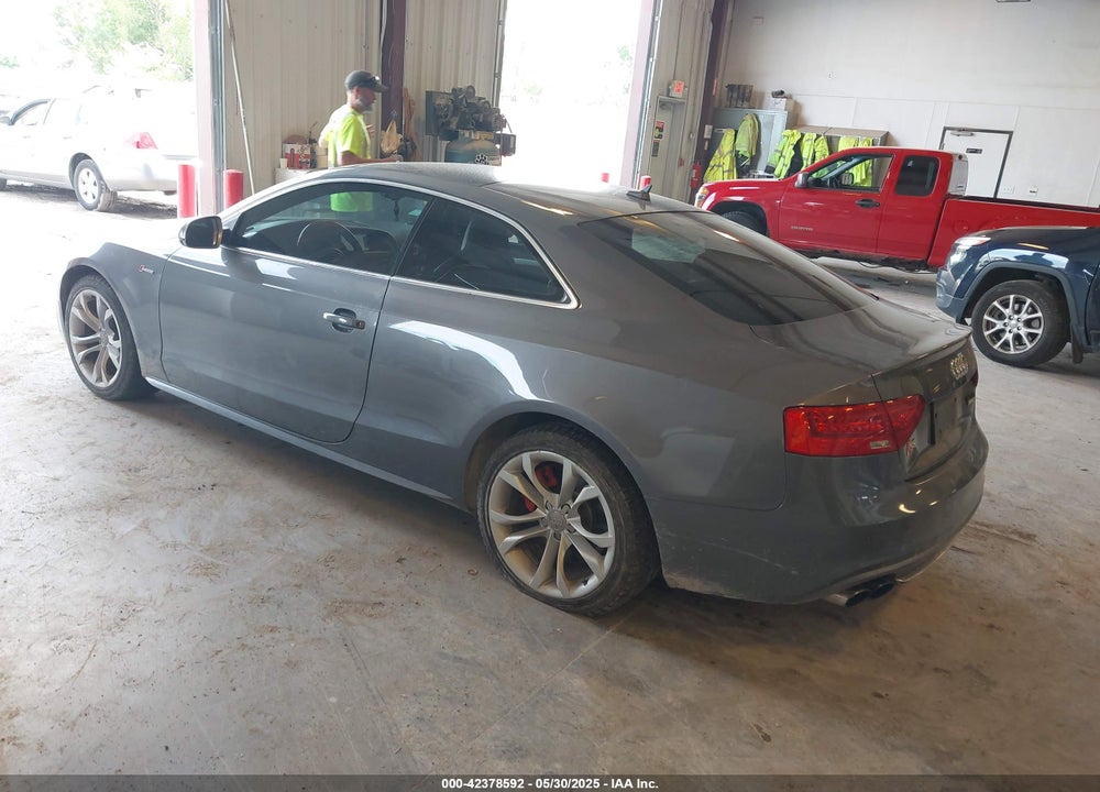 2013 AUDI S5 VIN: WAUCGAFR3DA035018