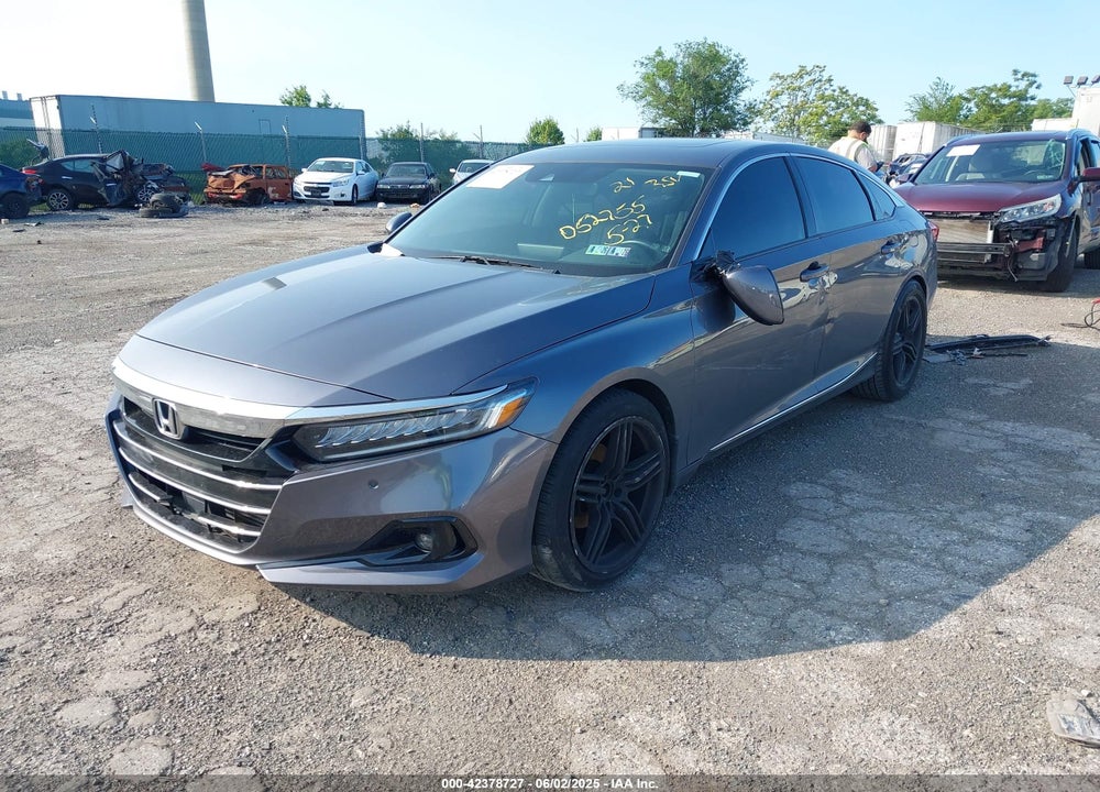 2021 HONDA ACCORD EX-L VIN: 1HGCV1F52MA052755