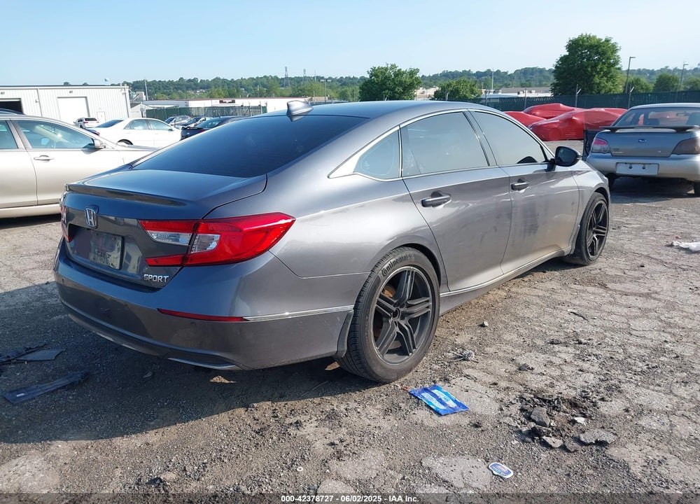 2021 HONDA ACCORD EX-L VIN: 1HGCV1F52MA052755