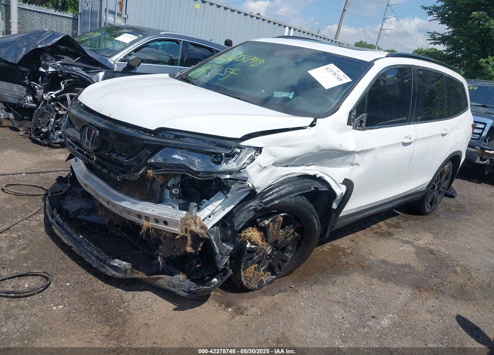 2022 HONDA PILOT VIN: 5FNYF6H25NB067356