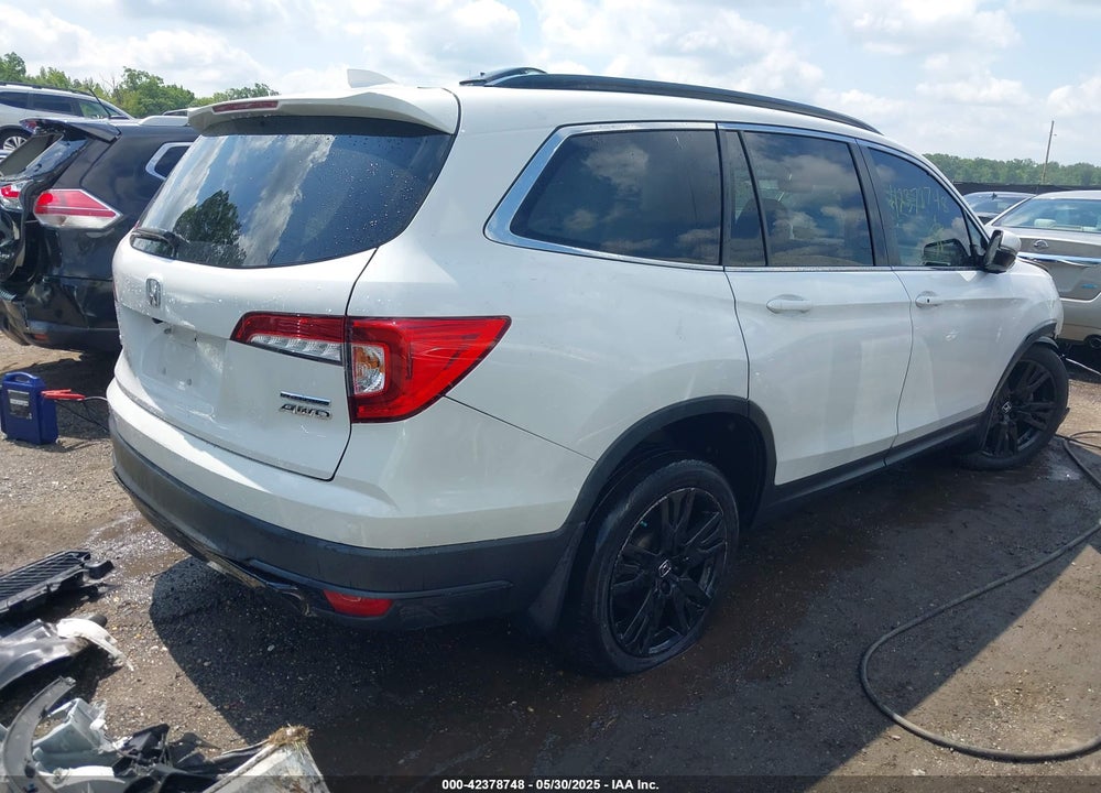 2022 HONDA PILOT VIN: 5FNYF6H25NB067356