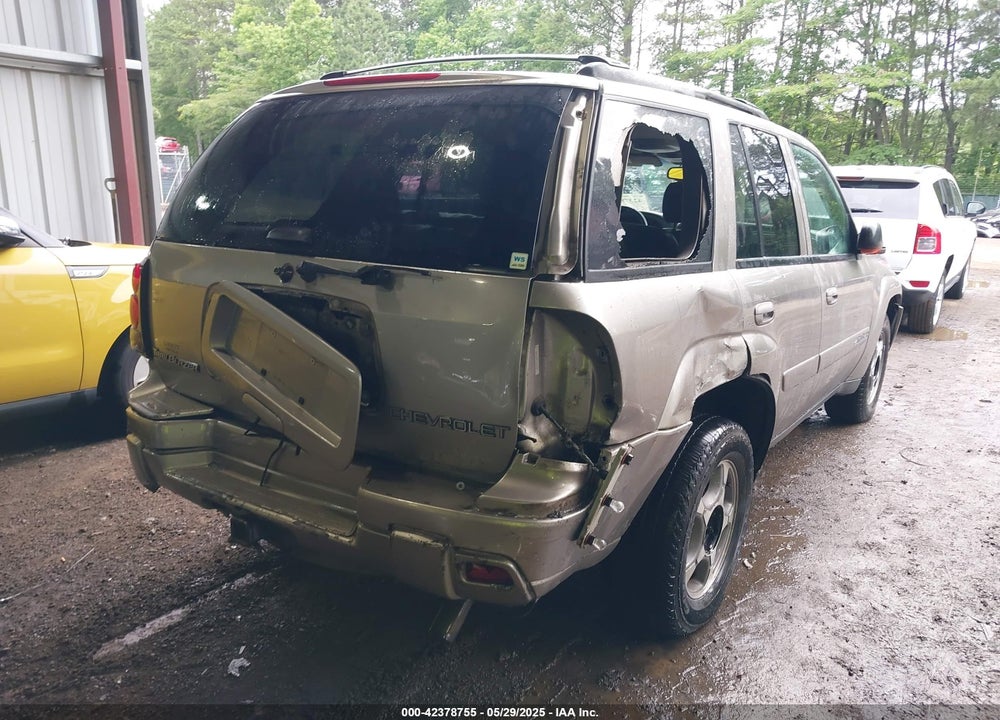 2002 CHEVROLET TRAILBLAZER VIN: 1GNDS13S822136700