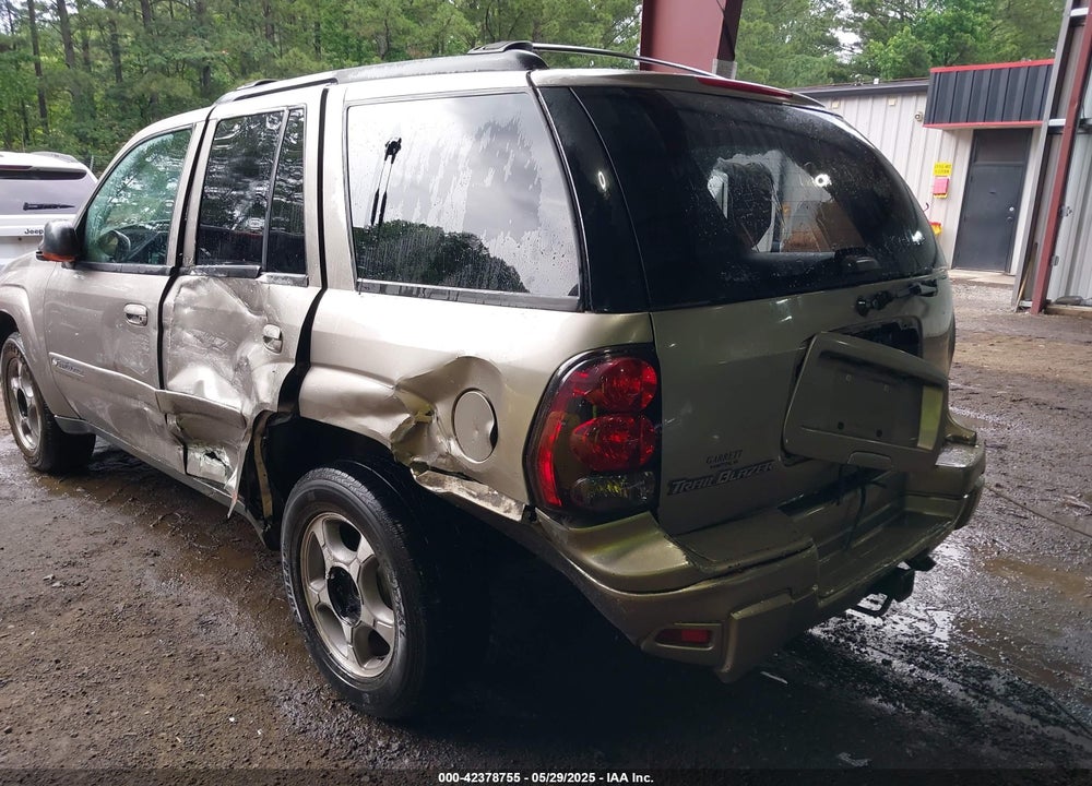 2002 CHEVROLET TRAILBLAZER VIN: 1GNDS13S822136700