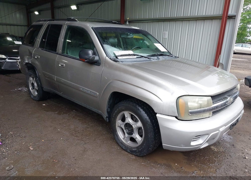 2002 CHEVROLET TRAILBLAZER VIN: 1GNDS13S822136700