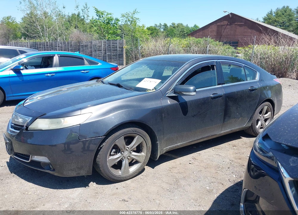 2012 ACURA TL VIN: 19UUA9F27CA008625