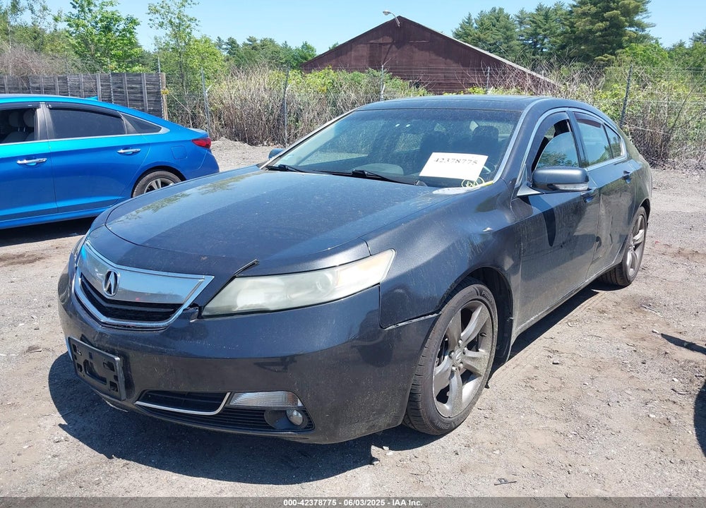 2012 ACURA TL VIN: 19UUA9F27CA008625