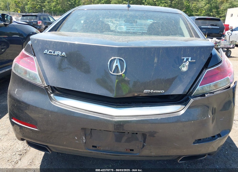 2012 ACURA TL VIN: 19UUA9F27CA008625