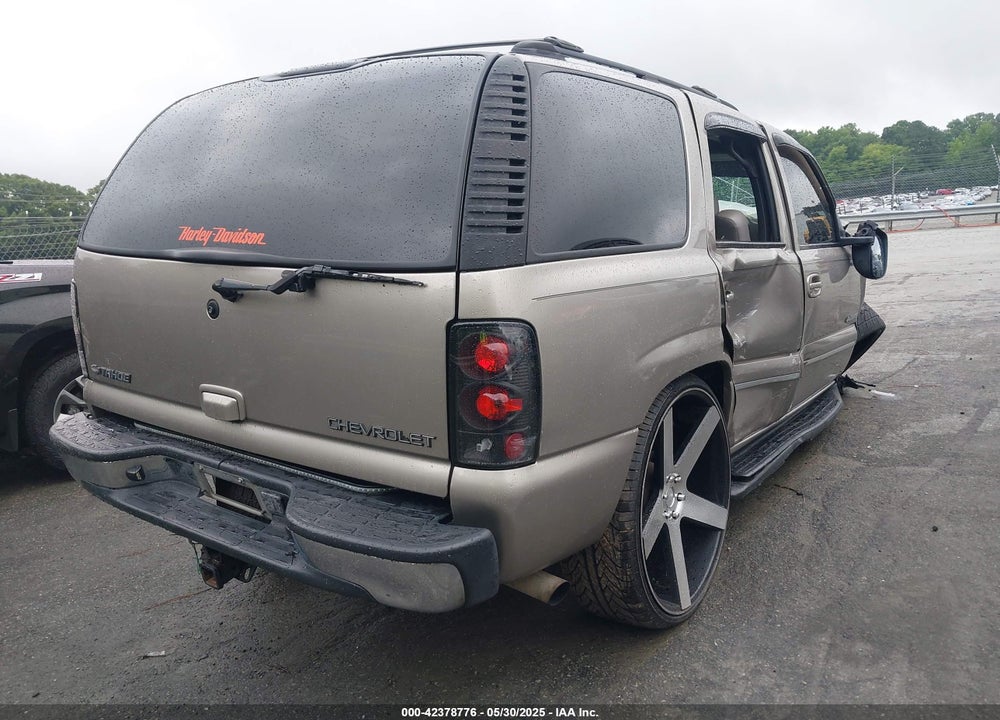 2001 CHEVROLET TAHOE K1500 VIN: 1GNEK13T11R179438
