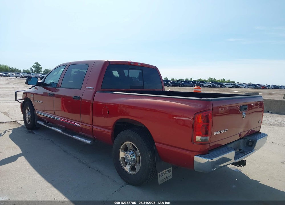 2006 DODGE RAM 2500 LARAMIE VIN: 3D7KR29D36G207086