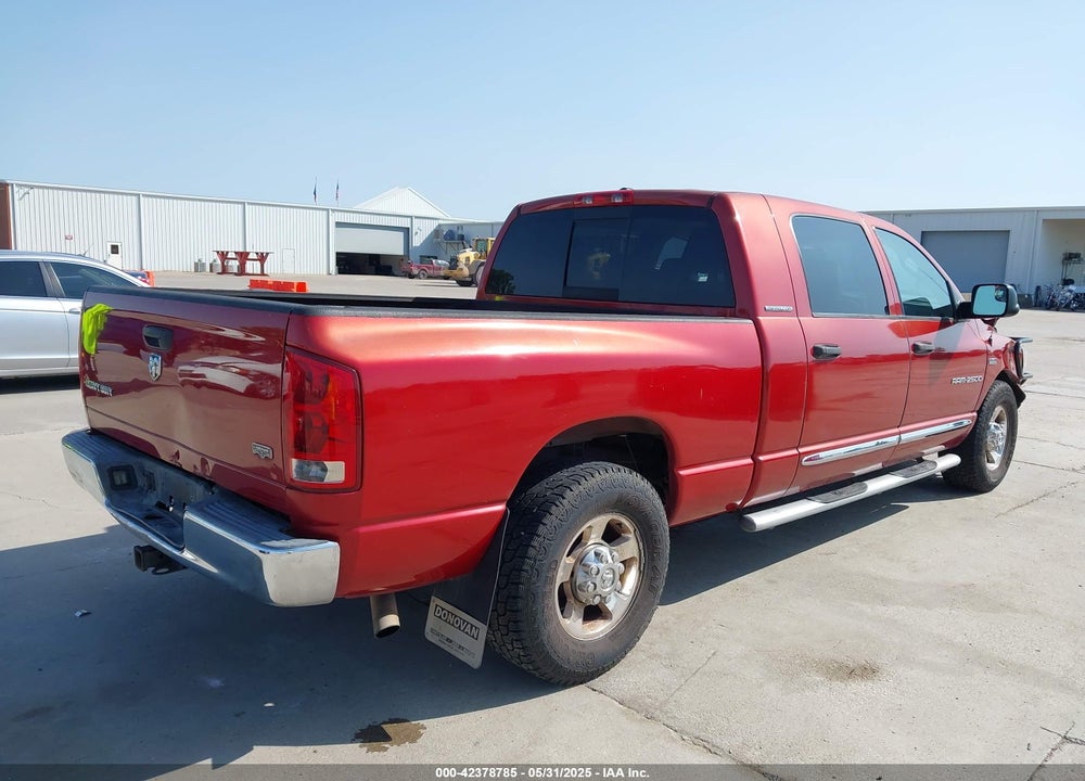 2006 DODGE RAM 2500 LARAMIE VIN: 3D7KR29D36G207086