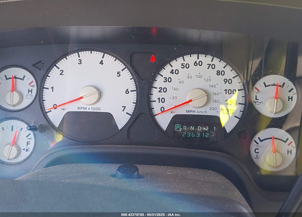 2006 DODGE RAM 2500 LARAMIE VIN: 3D7KR29D36G207086