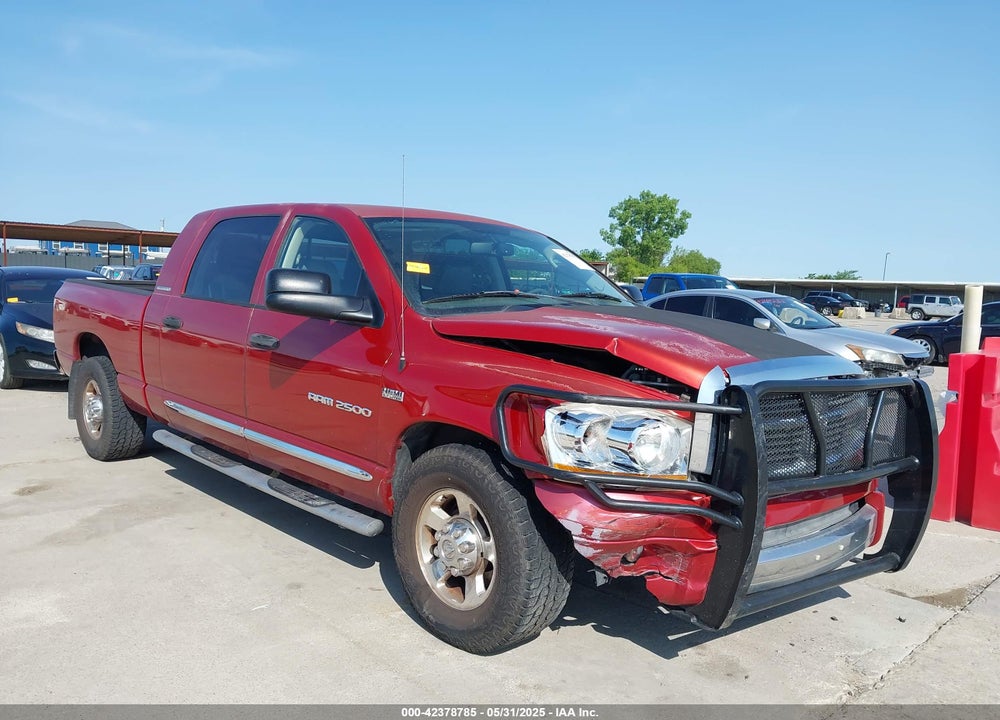 2006 DODGE RAM 2500 LARAMIE VIN: 3D7KR29D36G207086
