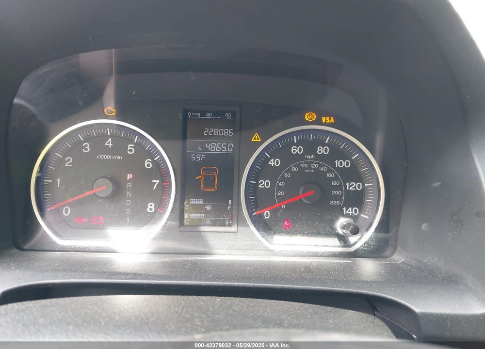 2008 HONDA CR-V VIN: 5J6RE48728L015704